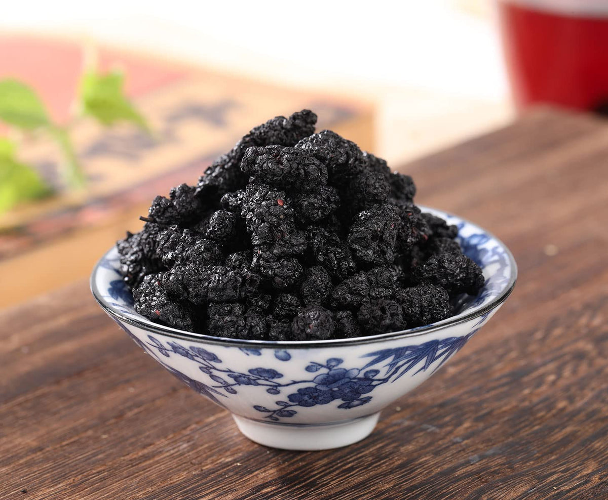 ULTHMOK sun-dried mulberries in bulk pack with natural sweetness.