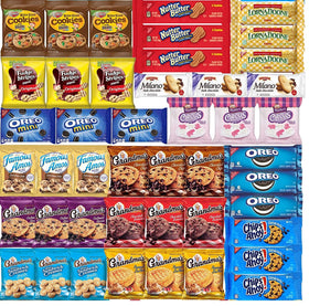 Ultimate Deals 45-count cookies variety pack front view, perfect for sharing