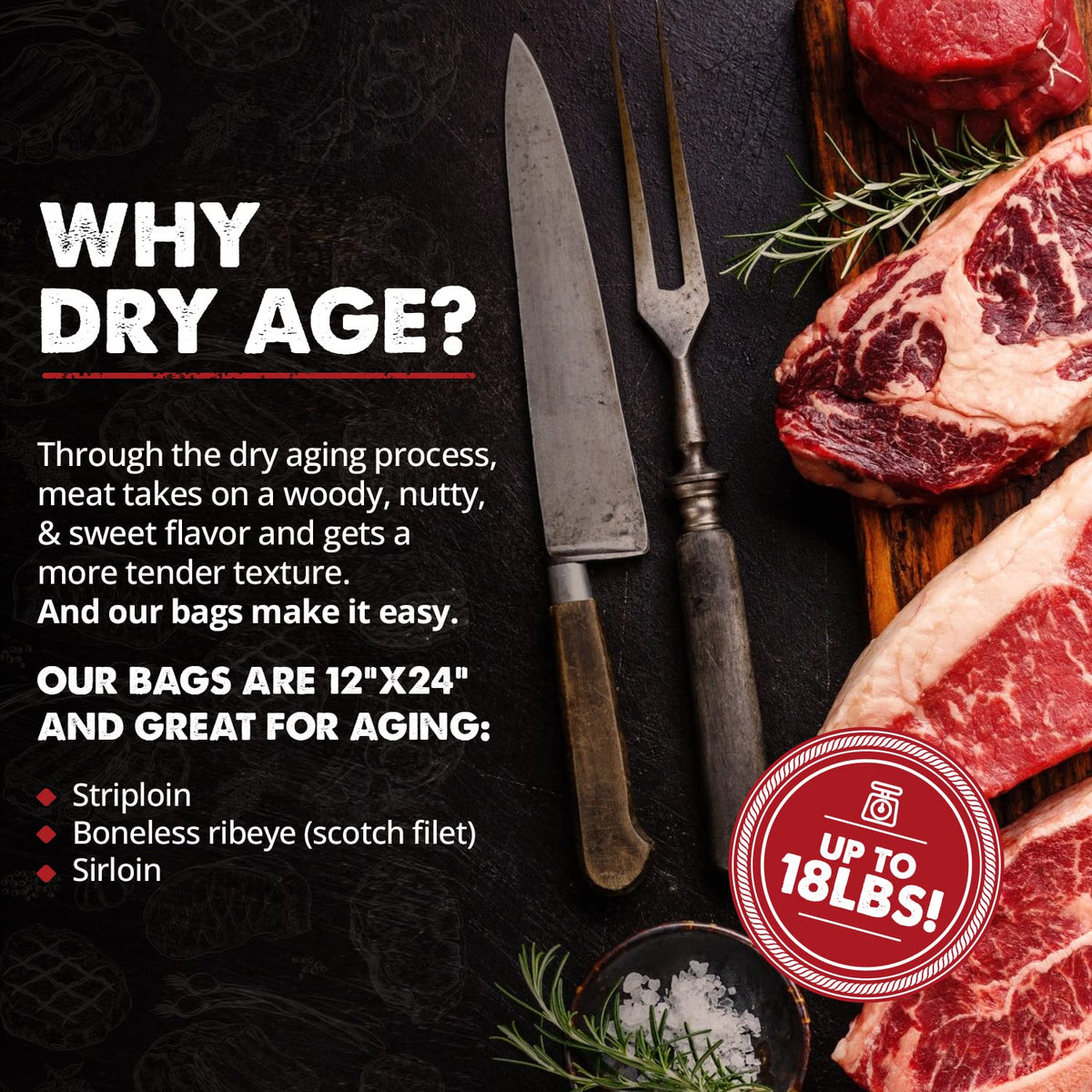 UMAi Dry breathable membrane close up on the bag shows aging environment