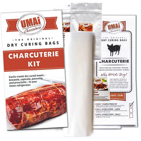 UMAi Dry large dry age bags inside the kit for easy curing