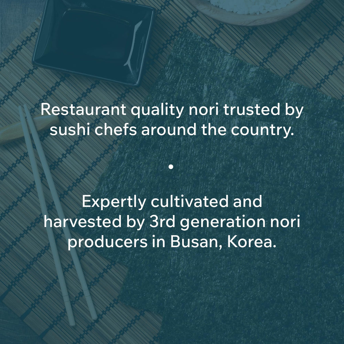 Umikai Nori sheets for onigiri add seaweed aroma and cohesive rice binding