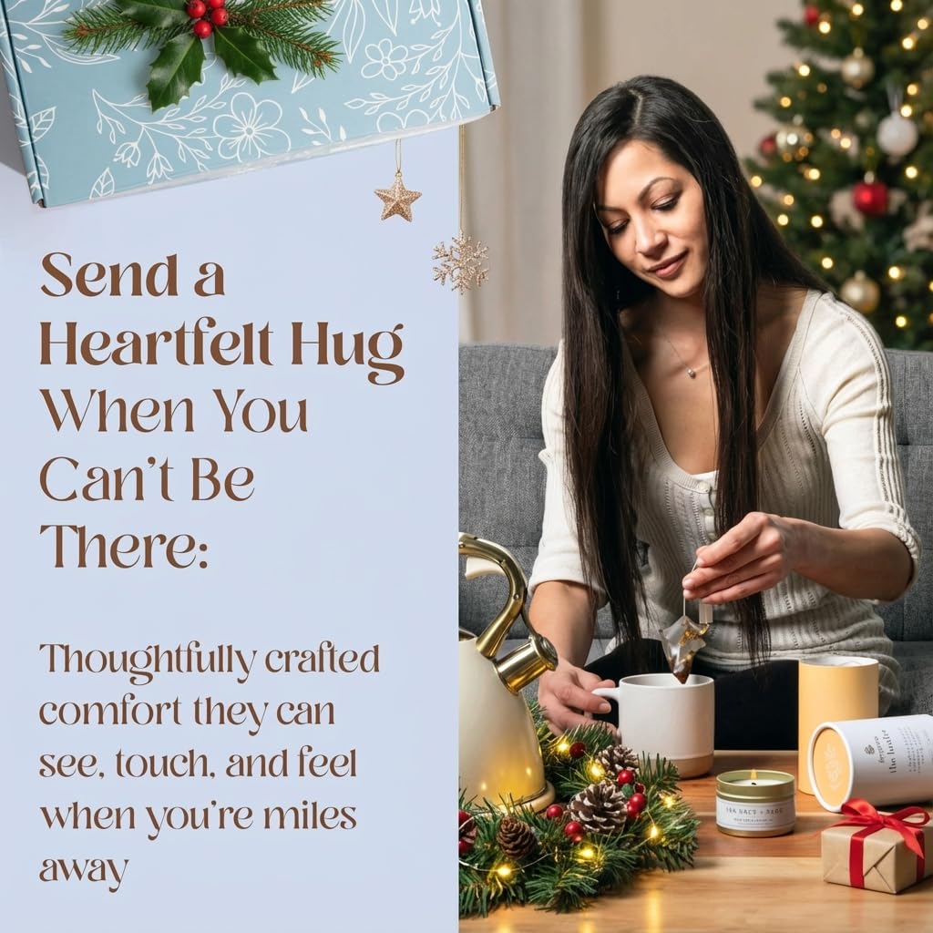 Unboxme Get Well Gift Box cream-speckled ceramic mug for warm beverages