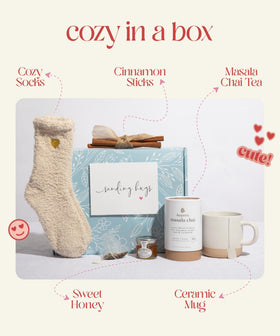 Unboxme Gifts organic masala chai tea invites a gentle lift.