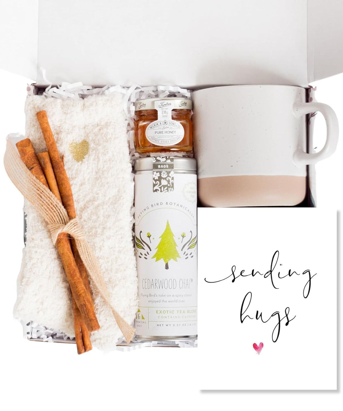 Unboxme Gifts Sending Hugs fuzzy socks offer cozy warmth for restful recovery.