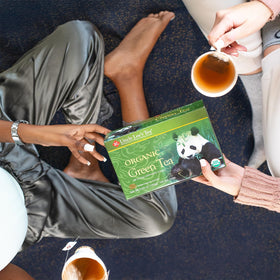 Uncle Lee's Tea travel camping kit with compact sachets