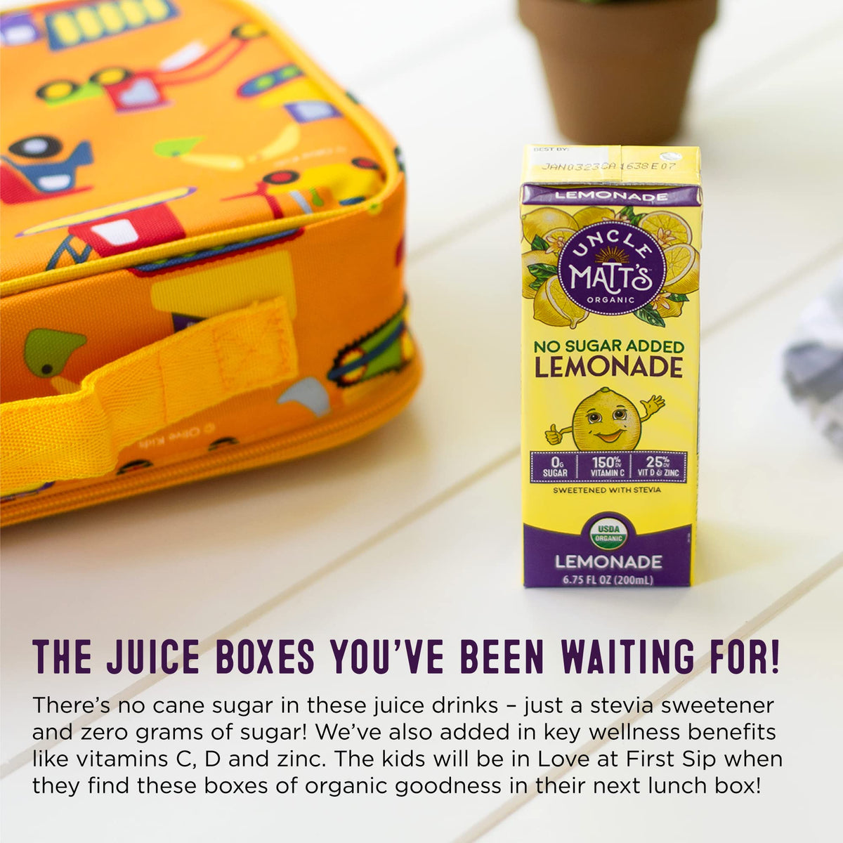 No artificial flavors or colors, with clean, vegan ingredients
