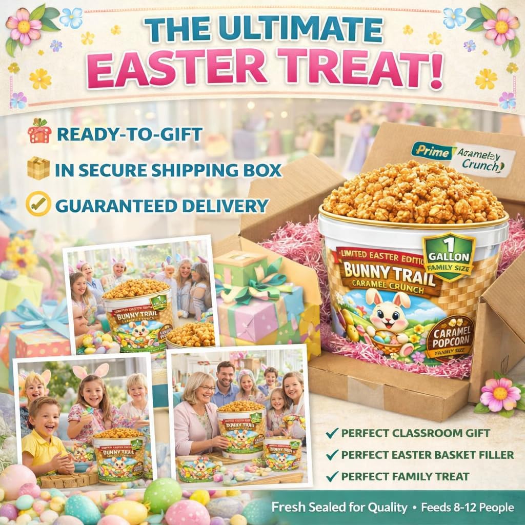 Uncle Myron's 1-gallon bucket ideal for sharing at gatherings