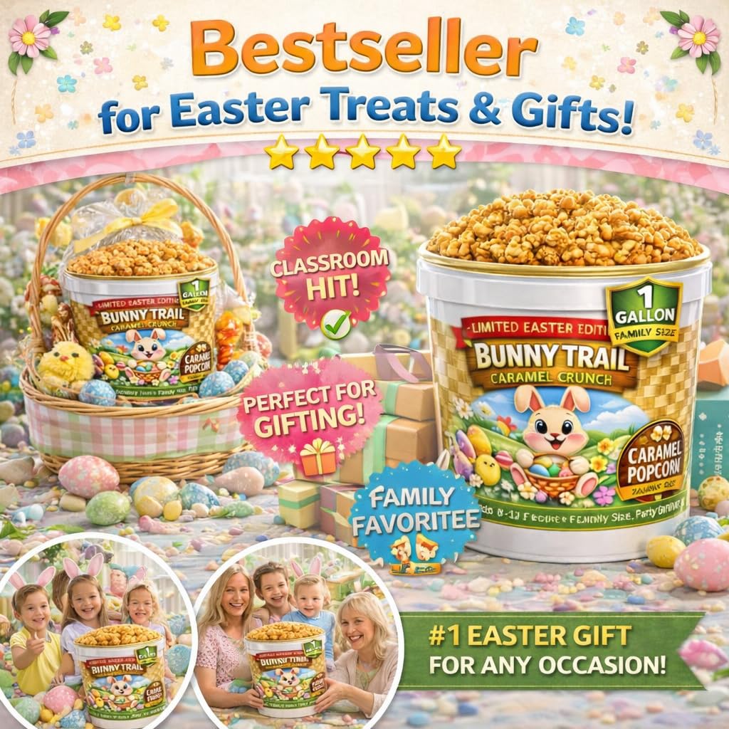 Gift-ready Uncle Myron's Easter bucket for classrooms or offices