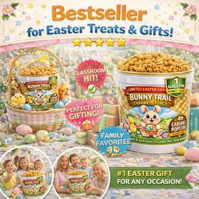 Gift-ready Uncle Myron's Easter bucket for classrooms or offices