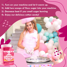 Under the Sun Cotton Candy Sugar 2-pack for high-traffic events