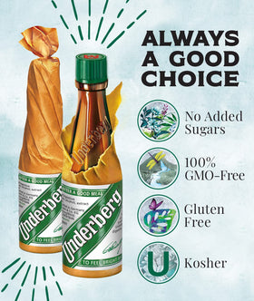 Underberg cap opening on a bottle, inviting a quick post-meal finish.