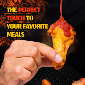 Dragon Sriracha on pizza adds balanced heat and savory flavor