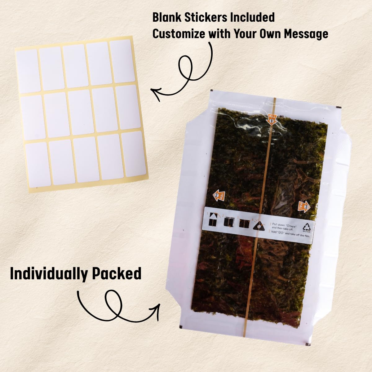 UNHA'S 40-sheets-individually-wrapped-freshness preserve freshness for meal prep.