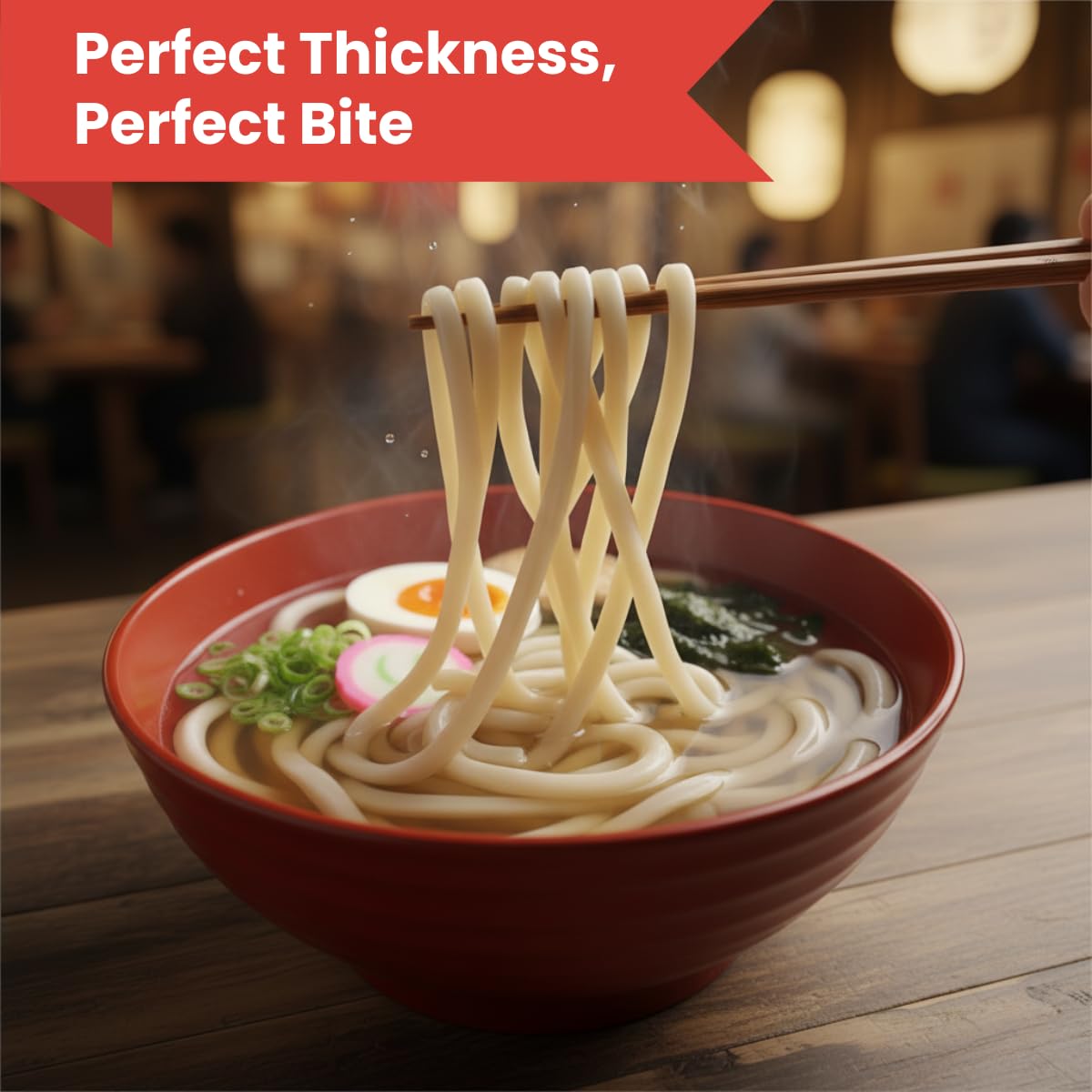 UNHA'S ASIAN SNACK BOX cold noodle salad udon highlighting refreshing, versatile use.