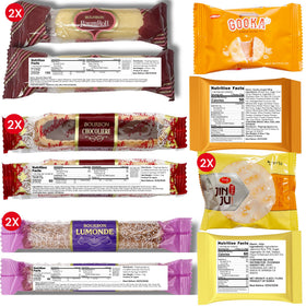 UNHA'S ASIAN SNACK BOX cookie-chip-selection highlights kid-friendly lunchbox snacks