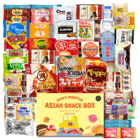 UNHA'S ASIAN SNACK BOX cover: gift-ready presentation for celebrations