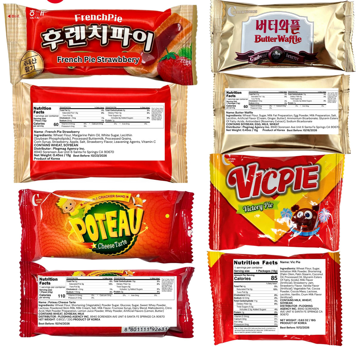 UNHA'S ASIAN SNACK BOX dorm room pack ideal for students.