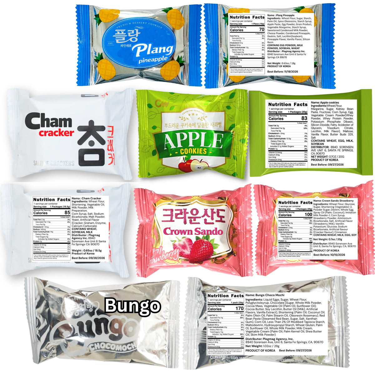 UNHA'S ASIAN SNACK BOX dorm-room-snacks ideal for students