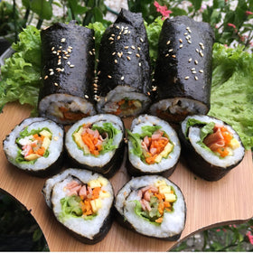 UNHA'S ASIAN SNACK BOX Korean-seaweed harvest reflects traditional quality.