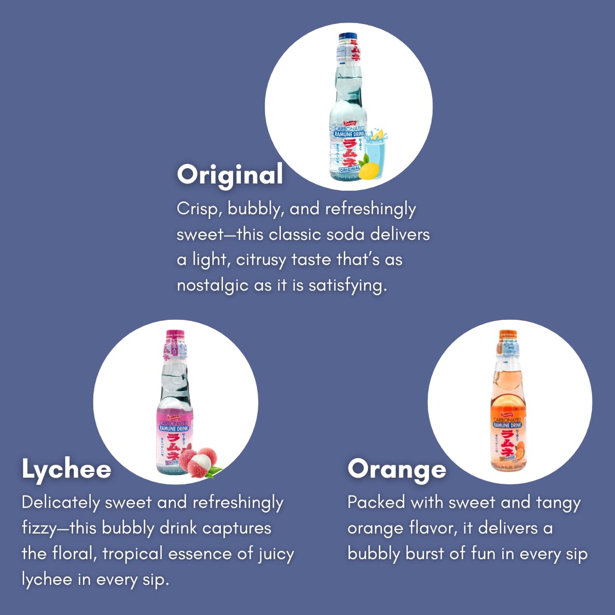 UNHA'S Ramune Strawberry bottle with bright berry flavor and festive appeal.