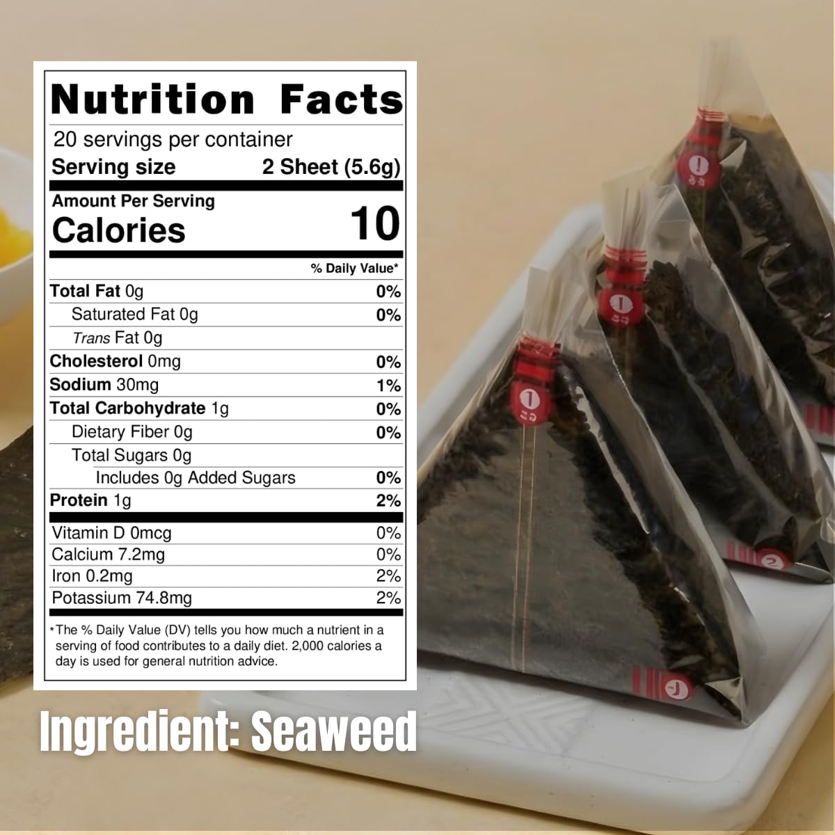 UNHA'S nori-sheets-crisp-roasted highlight crispy, natural seaweed texture for sushi and kimbap.
