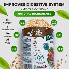 Unipromax Buckwheat Crispbreads for soups or salads.