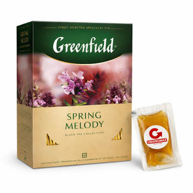 Unipromax Spring Melody tea bags in foil packaging preserve freshness for a rich cup