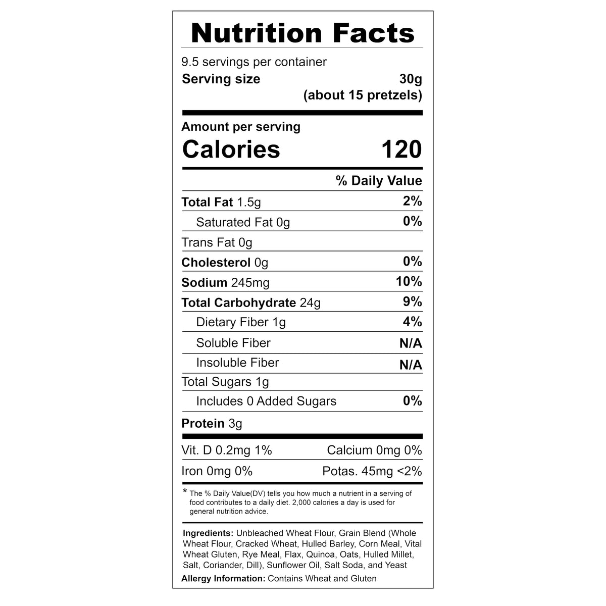 Kosher-certified label on Unique Snacks Splits bag signaling trust and quality