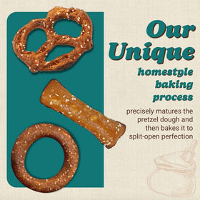 Unique Snacks Sourdough Craft Beer Rings tangy bold snack for quick snacking