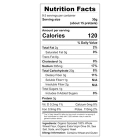 Unique Snacks 8oz six-pack pretzel shells ideal for sharing