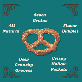 Unique Snacks pretzels in a bowl ideal for movie night snacking