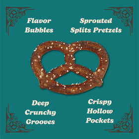 Unique Snacks label highlights non-GMO ingredients and no artificial flavors.