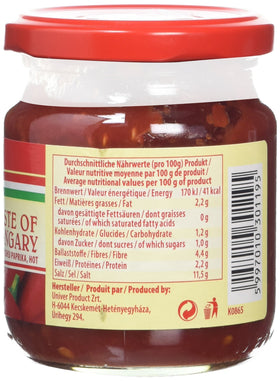 Univer hot paprika paste adds color and heat to a finished dish