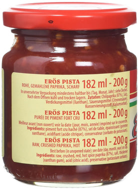 Univer Hungarian Crushed Paprika Paste hot 200g stirred into a sauce for depth