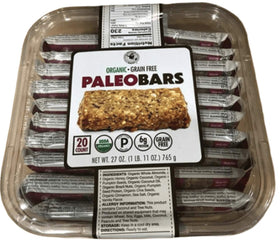Universal Bakery Organic Paleo Bites product shot—stackable, shareable snack for mindful eating.