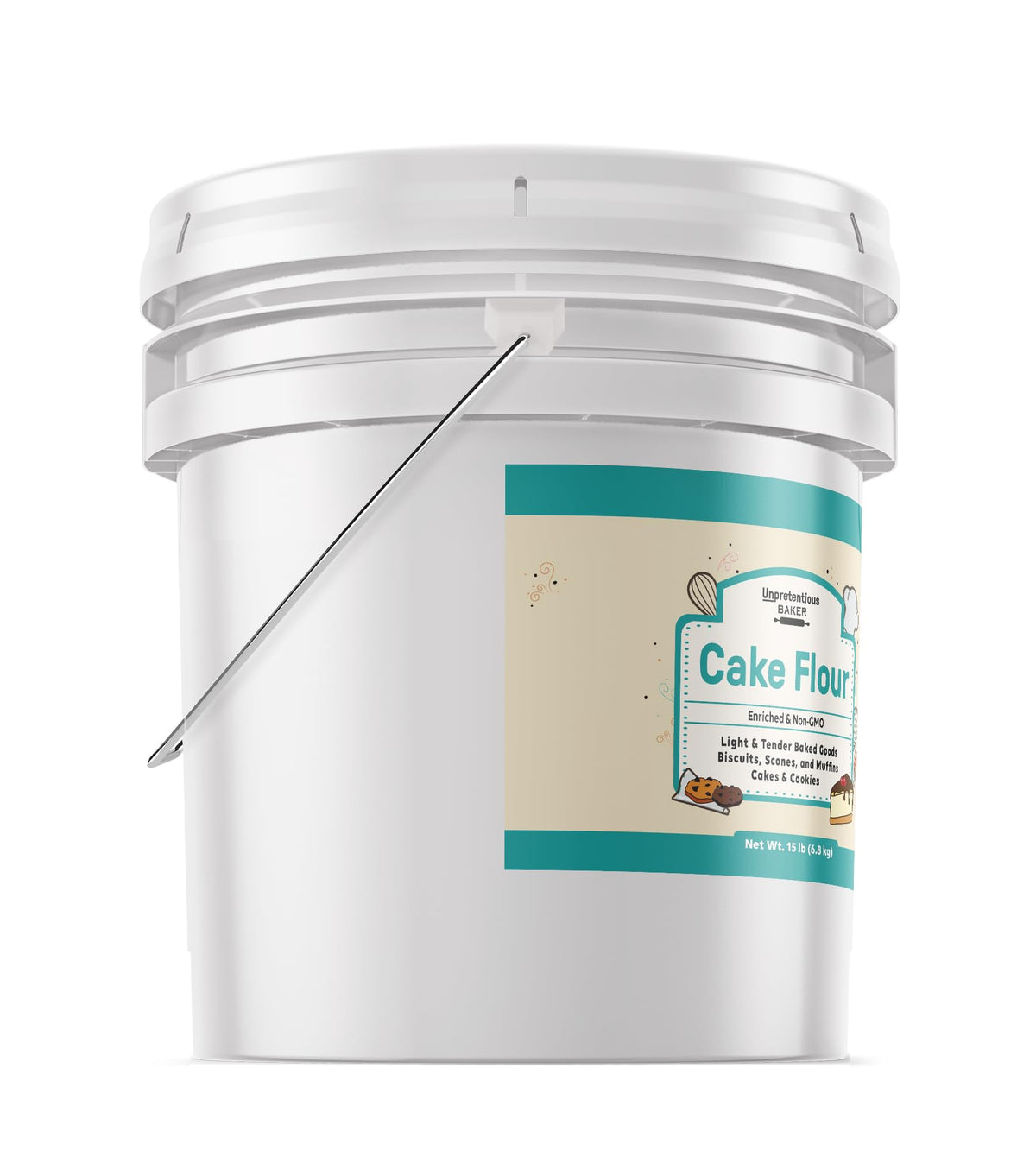 Unpretentious Cake Flour ideal for baking cakes and cookies.