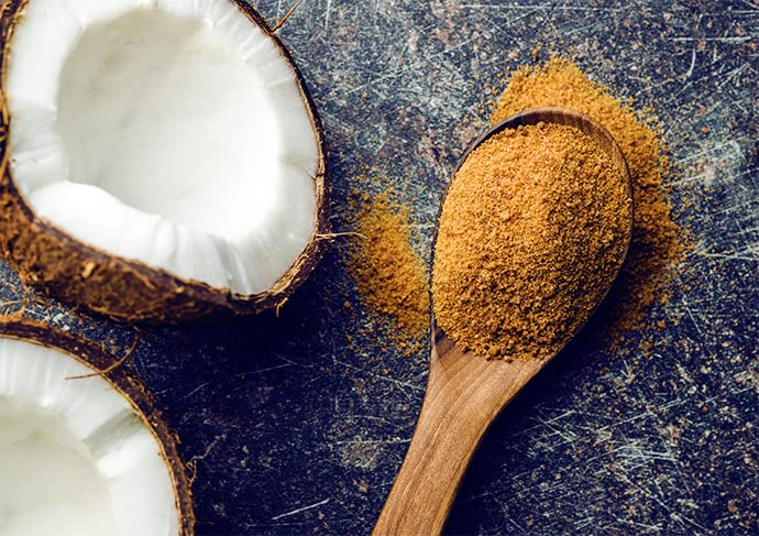 Unpretentious Coconut Sugar in cake batter for a versatile, natural sweetness.