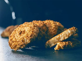 Unpretentious Coconut Sugar used in cookies for rich flavor and texture.