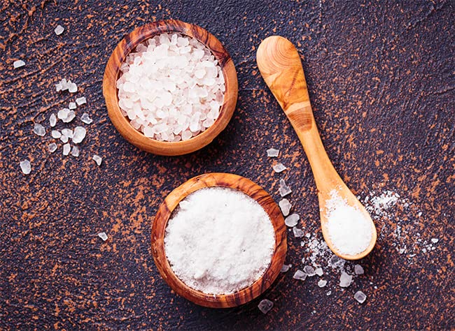 Unpretentious Fine Sea Salt Dispensing Pour demonstrates easy seasoning on the go