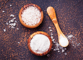 Unpretentious Fine Sea Salt Dispensing Pour demonstrates easy seasoning on the go
