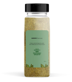 Close-up of Unpretentious Ground Thyme leaves for aromatic seasoning.