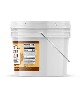 Unpretentious Pastry Flour USA packaging enabling reliable baking.