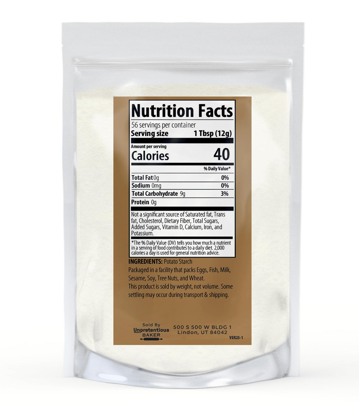 Unpretentious Potato Starch pour demonstrates smooth thickening for gravies and sauces.