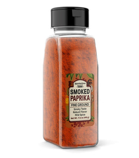 Unpretentious Smoked Paprika dusting on potatoes shows smoky depth.