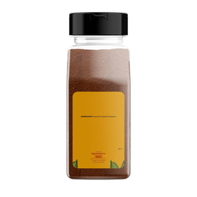 Unpretentious Southwest Chipotle Chili ground in spoon, ready for rubs or marinades