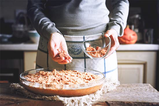Unpretentious Toffee Bits in brownies deliver chewy bits of caramel flavor.