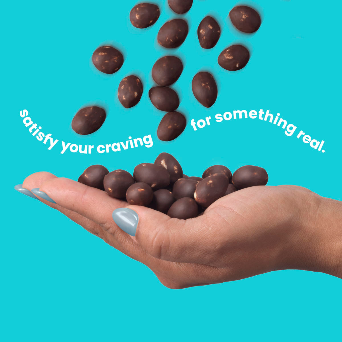 UNREAL Dark Chocolate Coconut Almonds ingredients: vegan, gluten-free, non-GMO profile