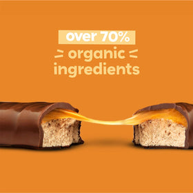 Individually wrapped UNREAL bars highlight portion control and freshness