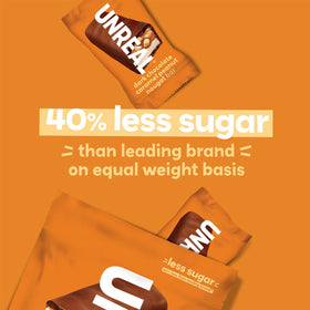 UNREAL bars on the go offer a satisfying chocolate-peanut snack