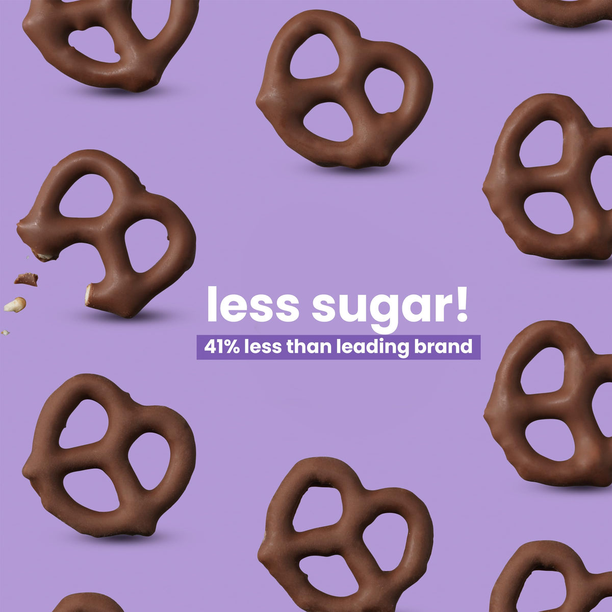 UNREAL gluten-free pretzels pack-3, ready to snack